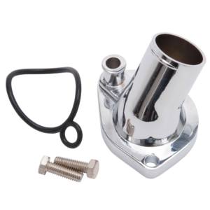 Edelbrock 15 Deg. Polished Aluminum Waterneck for Small-Block Ford V8 Engines - EDB-4814