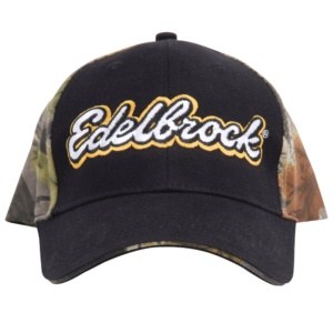 Edelbrock Black / Camouflage Cap - EDB-9161