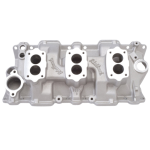 Edelbrock C-357-B Triple-Deuce Manifold for S/B Chevy 4-Bolt Carb Pattern - EDB-5419