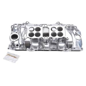 Edelbrock part #54201 Big-Block Chevy C-66-O polished intake manifold - EDB-54201