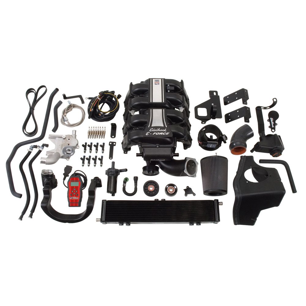 Edelbrock Stage 1 Supercharger Kit #1581 For 2004-08 Ford F-150 5.4L 3V W/ Tune - EDB-1581
