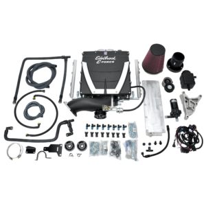 Edelbrock Supercharger #15480 LS2 Swap W/ Truck Belt Offset (88mm Throttle Body) - EDB-15480