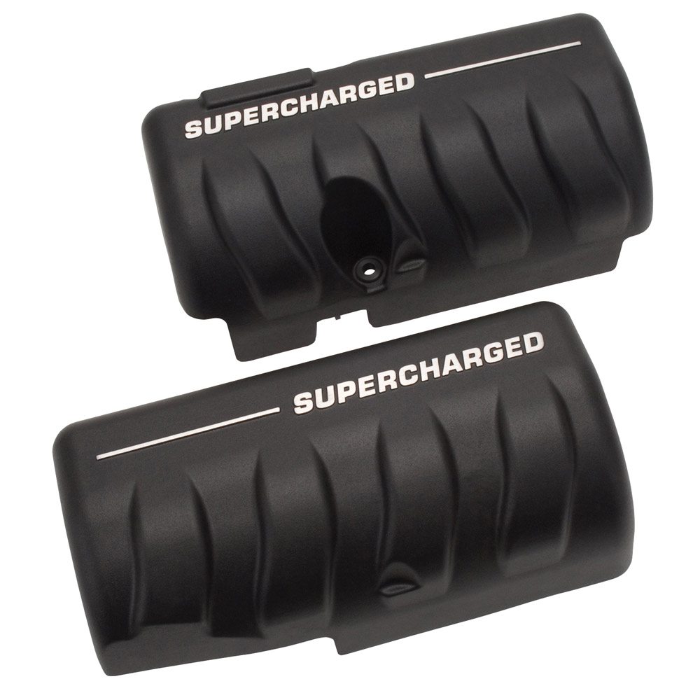 Edelbrock Supercharger Aluminum Coil Covers #41123 For 2005-13 Corvette - EDB-41123