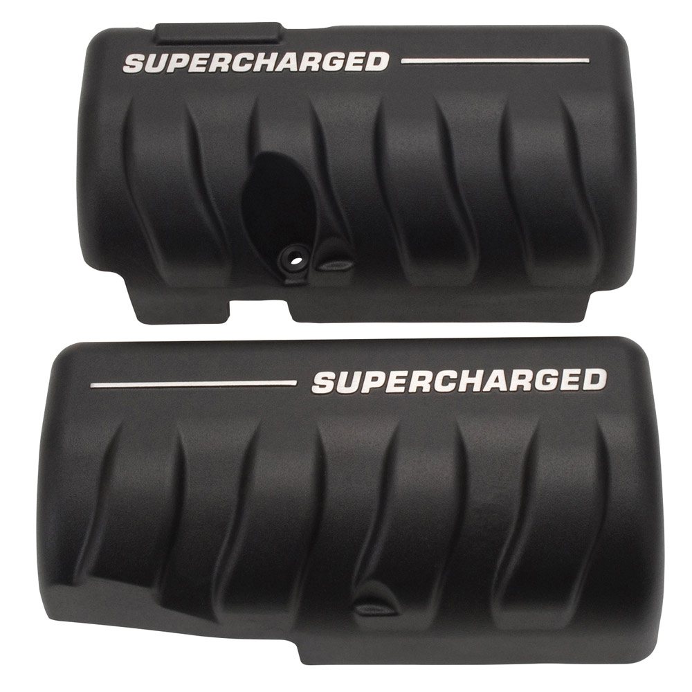 Edelbrock Supercharger Aluminum Coil Covers #41123 For 2005-13 Corvette - EDB-41123