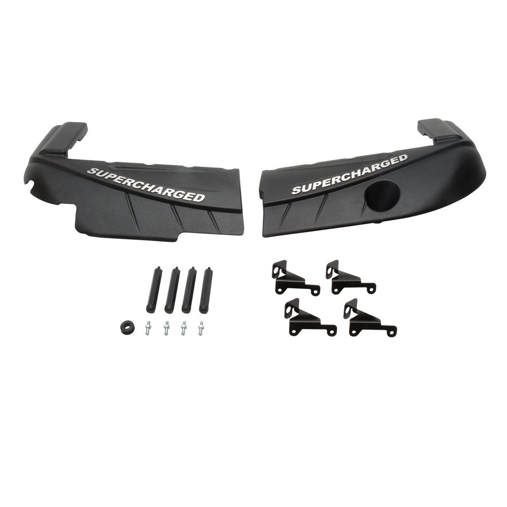 Edelbrock Supercharger Aluminum Coil Covers #41133 For 2005-10 Mustang GT 4.6L - EDB-41133