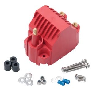 Edelbrock Universal High Output Dome Style Ignition Coil Red - EDB-22742