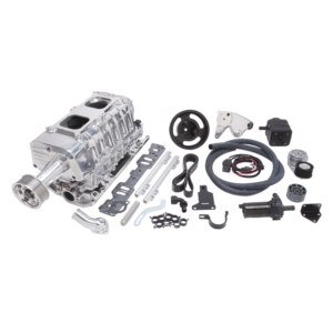 Edelbrock Enforcer Dual-Quad Supercharger for SBC Engines - EFI Polished Finish - EDB-15201
