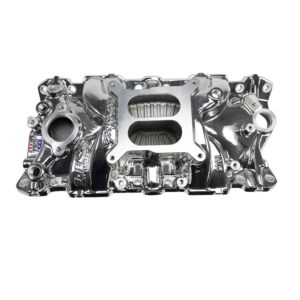Edelbrock EPS Intake Manifold for 1955-86 Small-Block Chevy w/ Chrome Plasma Finish - EDB-2701-CP