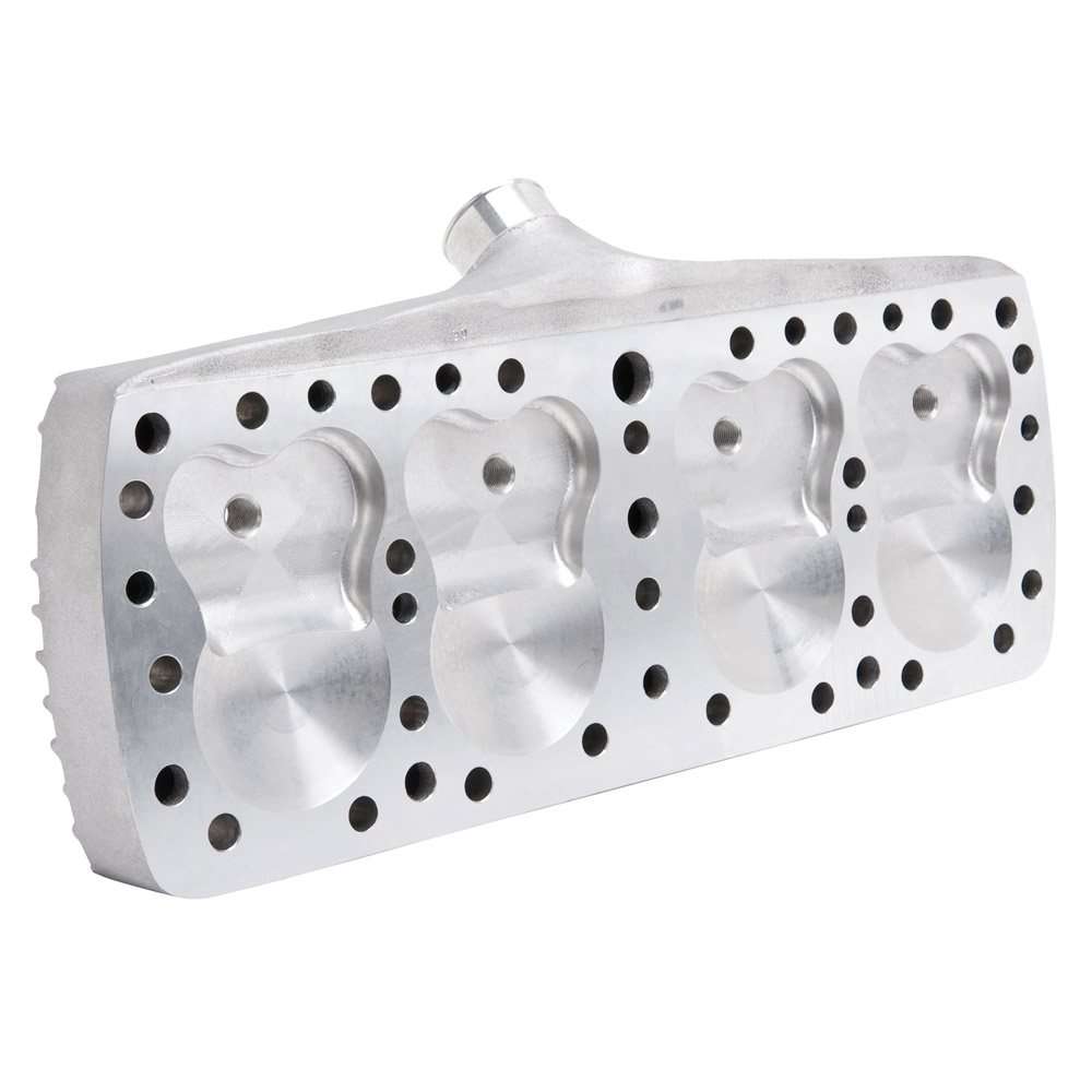 Edelbrock Flathead Ford Cylinder Head With Script Logo - EDB-1127