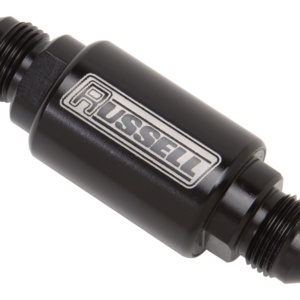 Edelbrock Fuel Filter #650133 Black Anodized Finish - EDB-650133