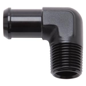 Edelbrock Heater Hose End Fitting - 90 Deg with 1/2" NPT and 1/2" Barb - EDB-8180