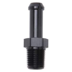 Edelbrock Heater Hose End Fitting - Straight with 1/4" NPT and 3/8" Barb. - EDB-8191