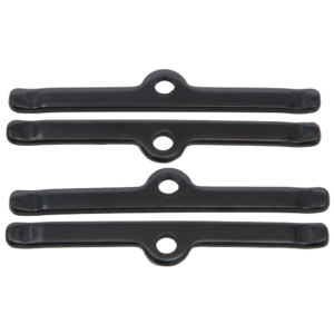 Edelbrock Hold-Down Tab Kits for Small-Block Chevy 5" long in Black Finish (Qty 4) - EDB-44263
