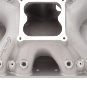 Edelbrock Manifold Big Victor EFI BBC W/Spread Port Heads Brodix Big Duke Heads 9.8" Deck - EDB-28055