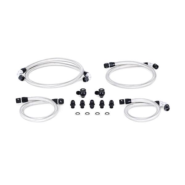 Stainless steel oil cooler line kit for Mazda RX-8 2004-2008
