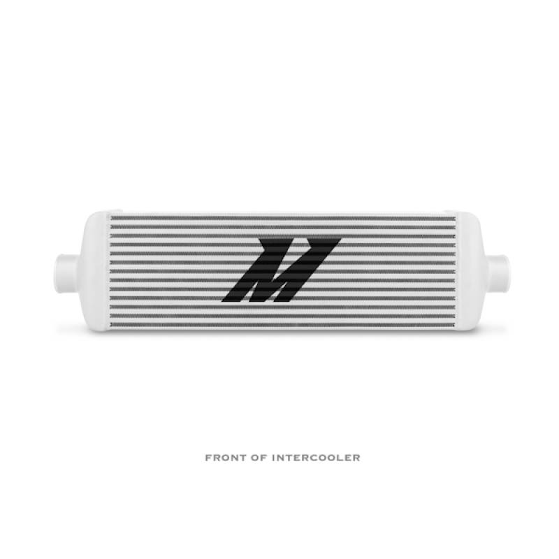 Mishimoto J-Line intercooler MMINT-UJ shown with included M12x1.25-14 mounting bolts