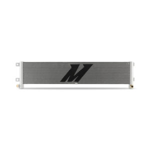 Mishimoto MMTC-RAM-19 silver transmission cooler for RAM 6.7L Cummins and 6.4L Gas trucks