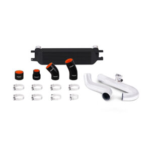 Mishimoto MMINT-MUS4-15KPBK Black bar-and-plate performance intercooler for 2015-2023 Ford Mustang EcoBoost