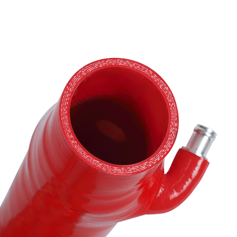 One-piece molded silicone induction hose with round ends for Subaru WRX and Legacy GT