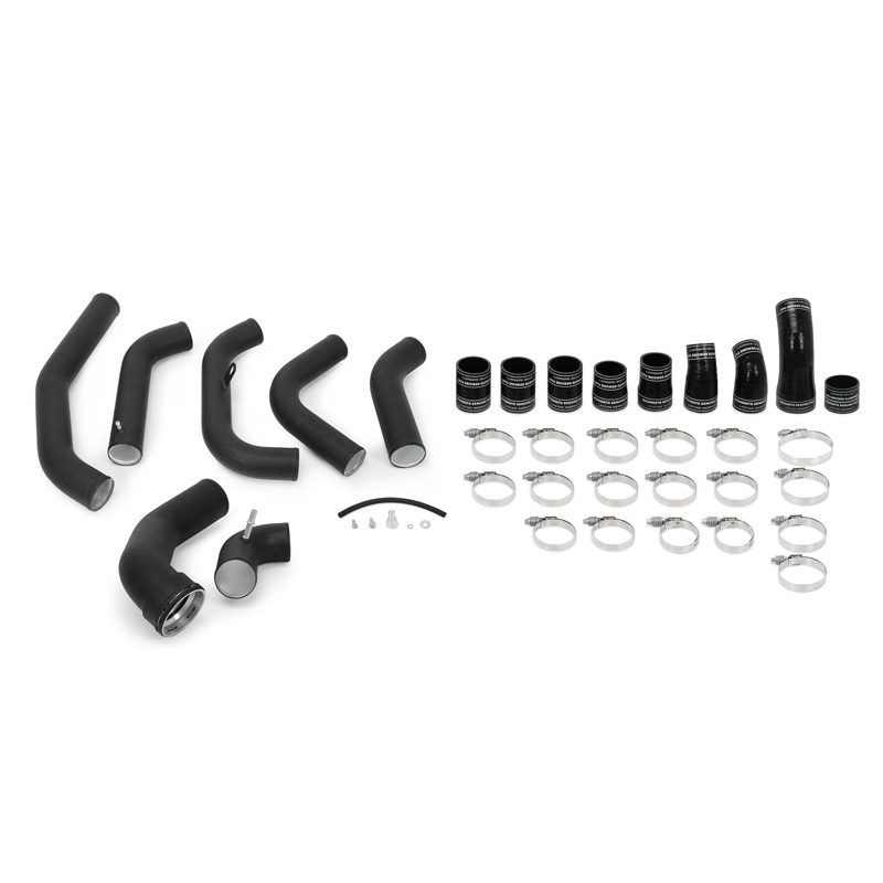 Mishimoto MMICP-F35T-15KWBK aluminum intercooler pipe kit for 2015-2016 Ford F-150 3.5L EcoBoost