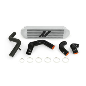 Mishimoto Performance Intercooler Kit MMINT-FOST-13KBSL for 2013-2018 Ford Focus ST with silver bar-and-plate core