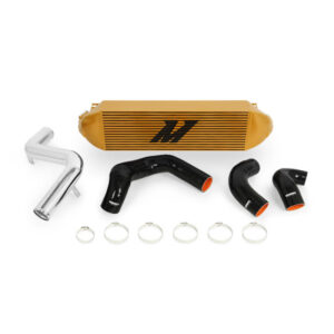 Mishimoto Performance Intercooler Kit with gold bar-and-plate core for 2013-2018 Ford Focus ST