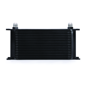 Mishimoto Universal 19 Row Oil Cooler MMOC-19BK in black anodized finish