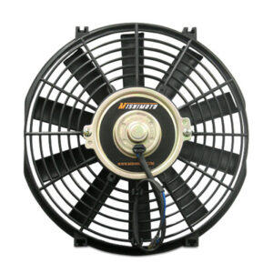 Mishimoto MMFAN-16 16-inch universal slim electric cooling fan with black ABS shroud