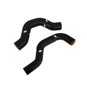 Mishimoto black silicone radiator hose kit for 2005-2006 Jeep Liberty, part MMHOSE-LIBT-05TBK