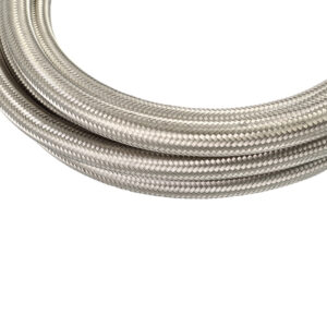 Mishimoto MMSBH-0672-PS -6AN Braided Line, Stainless Steel, 6 ft