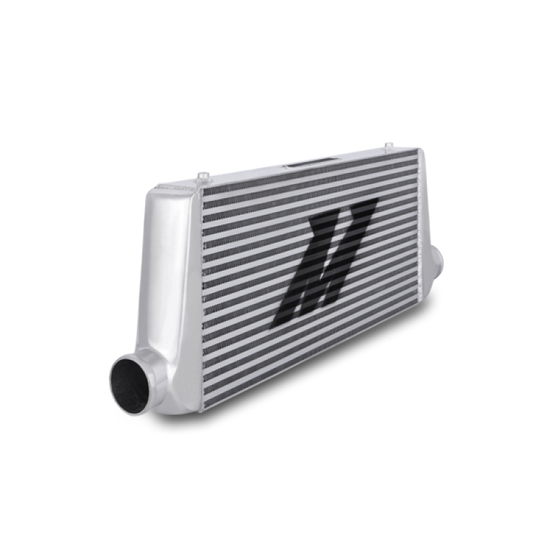 TIG-welded 6061 aircraft-quality aluminum construction of the Mishimoto R-Line intercooler
