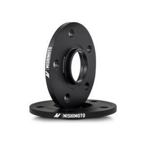 Mishimoto MMWS-013-150BK black wheel spacer, 5x120 bolt pattern, 15mm thickness