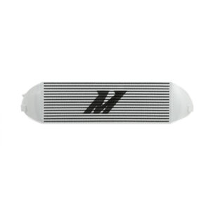 Mishimoto MMINT-FOST-13SL performance intercooler for 2013-2018 Ford Focus ST with silver aluminum bar-and-plate core