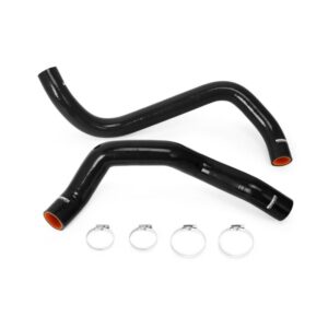 Mishimoto black silicone radiator hose kit MMHOSE-MUS6-01BK for Ford Mustang 3.8L V6