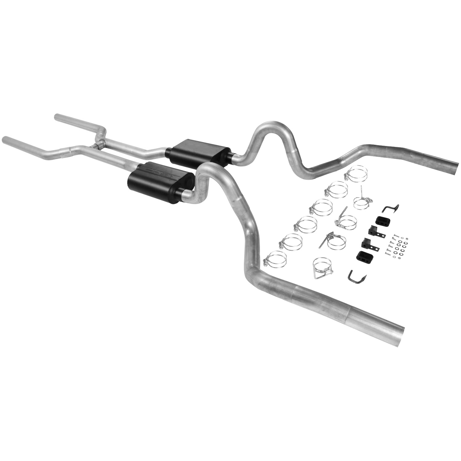 Flowmaster American Thunder Crossmember-Back Exhaust System