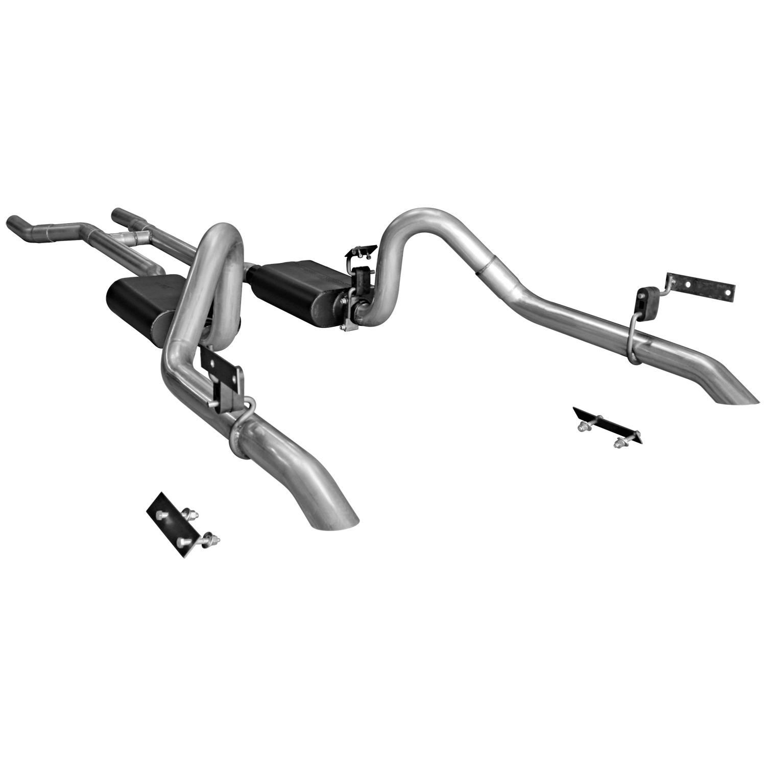 67-70 Ford Mustang (289, 302, 390, 428, 429) Exhaust System Kit