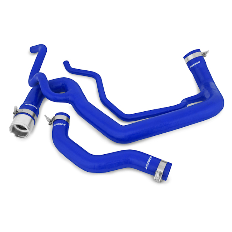 Mishimoto blue silicone coolant hose kit MMHOSE-CHV-06DBL for 2006-2010 6.6L Duramax trucks