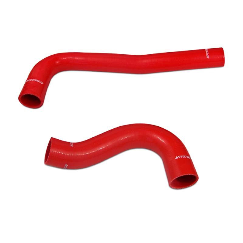 Mishimoto MMHOSE-RAM-03DRD red silicone coolant hose kit for Dodge Ram 5.9L/6.7L Cummins