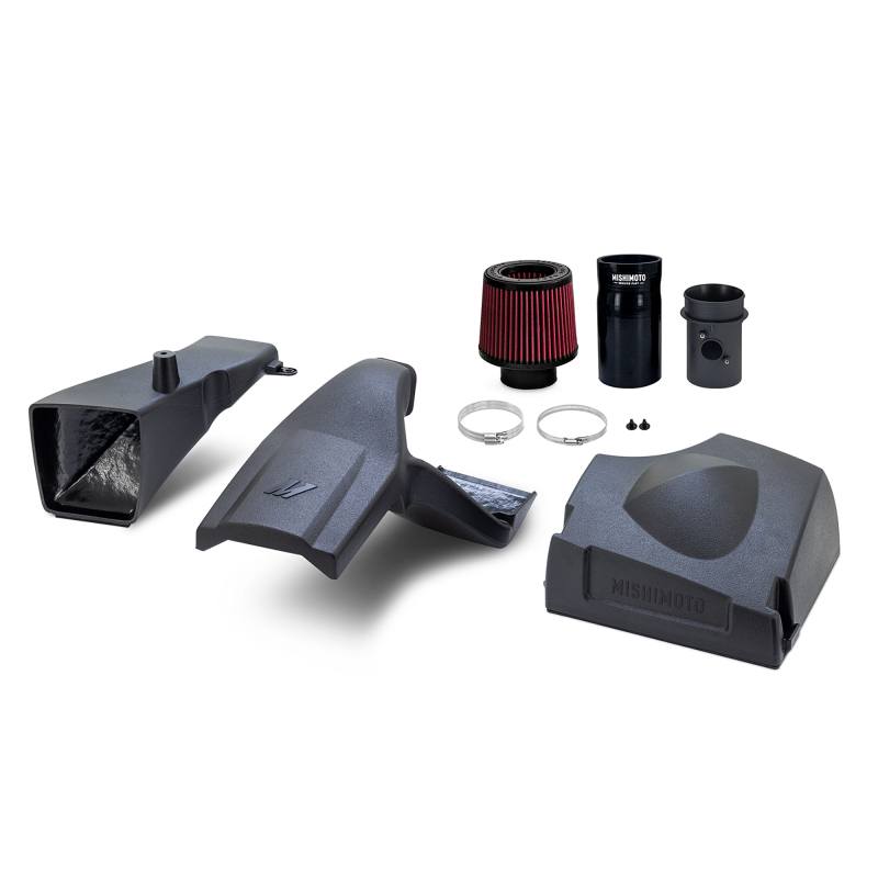Mishimoto MMAI-GRC-23 cold air intake system for 2023+ Toyota GR Corolla with red oiled filter
