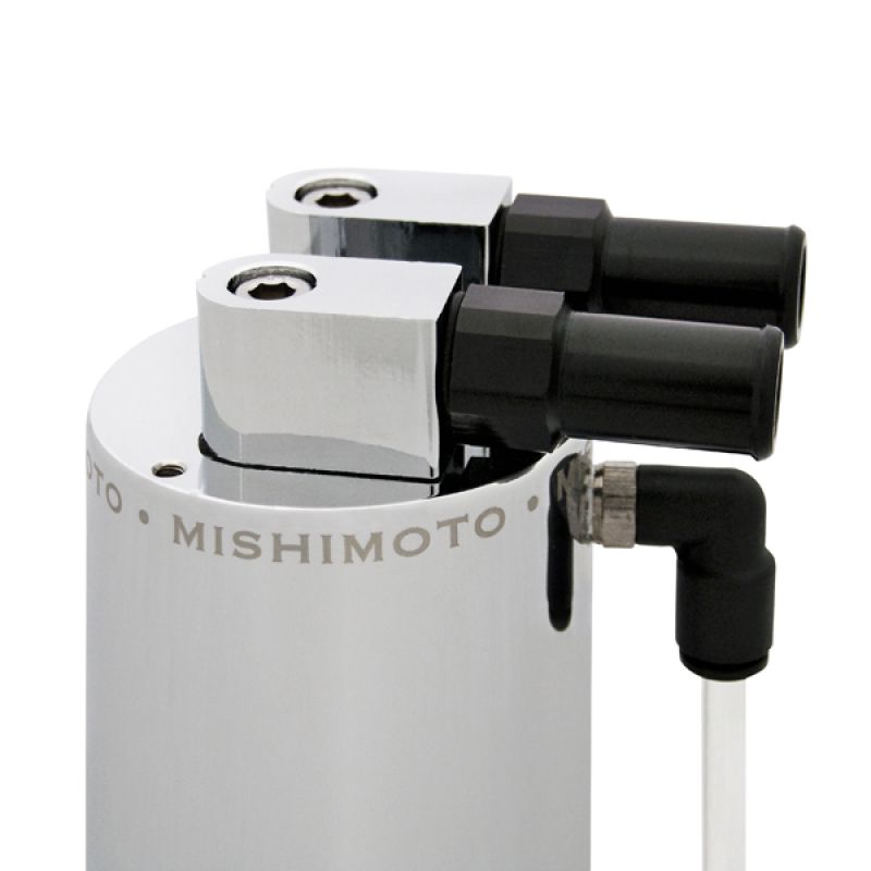 Mishimoto Aluminum Oil Catch Can - Silver 480cc (MMOCC-SA) - Image 6