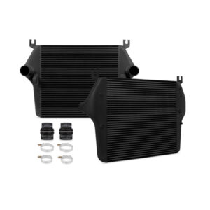 Mishimoto black bar-and-plate intercooler MMINT-RAM-03BK for 2003-2009 Dodge Ram 5.9L/6.7L Cummins