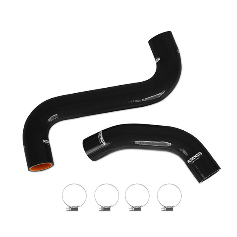 Mishimoto MMHOSE-WRX-01BK black silicone radiator hose kit for Subaru WRX and STI