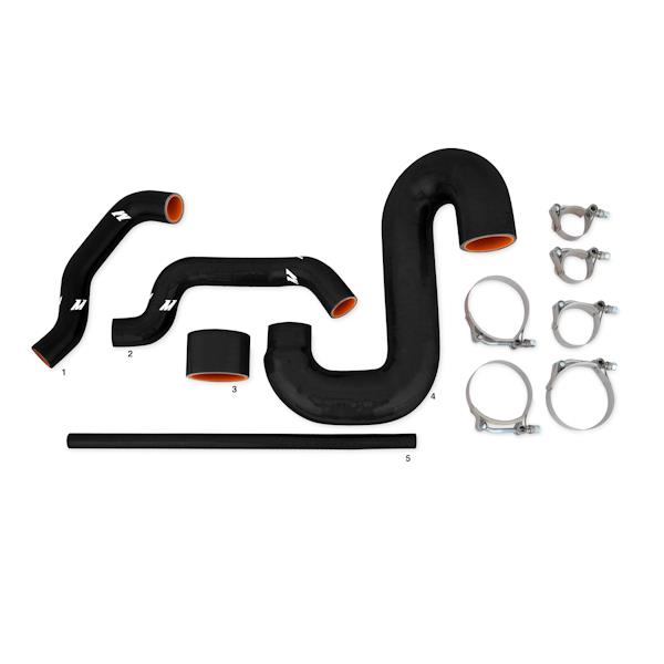 Mishimoto intercooler kit showcasing sleek design and durable construction