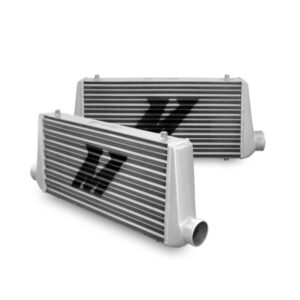 Mishimoto MMINT-UM universal front-mount intercooler with silver Tube-and-Fin aluminum core