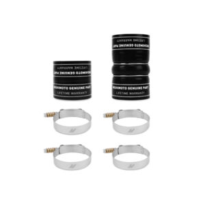 Mishimoto MMBK-F2D-03CBK DuraCore silicone boot kit for 2003-2004 Ford 6.0L Powerstroke trucks