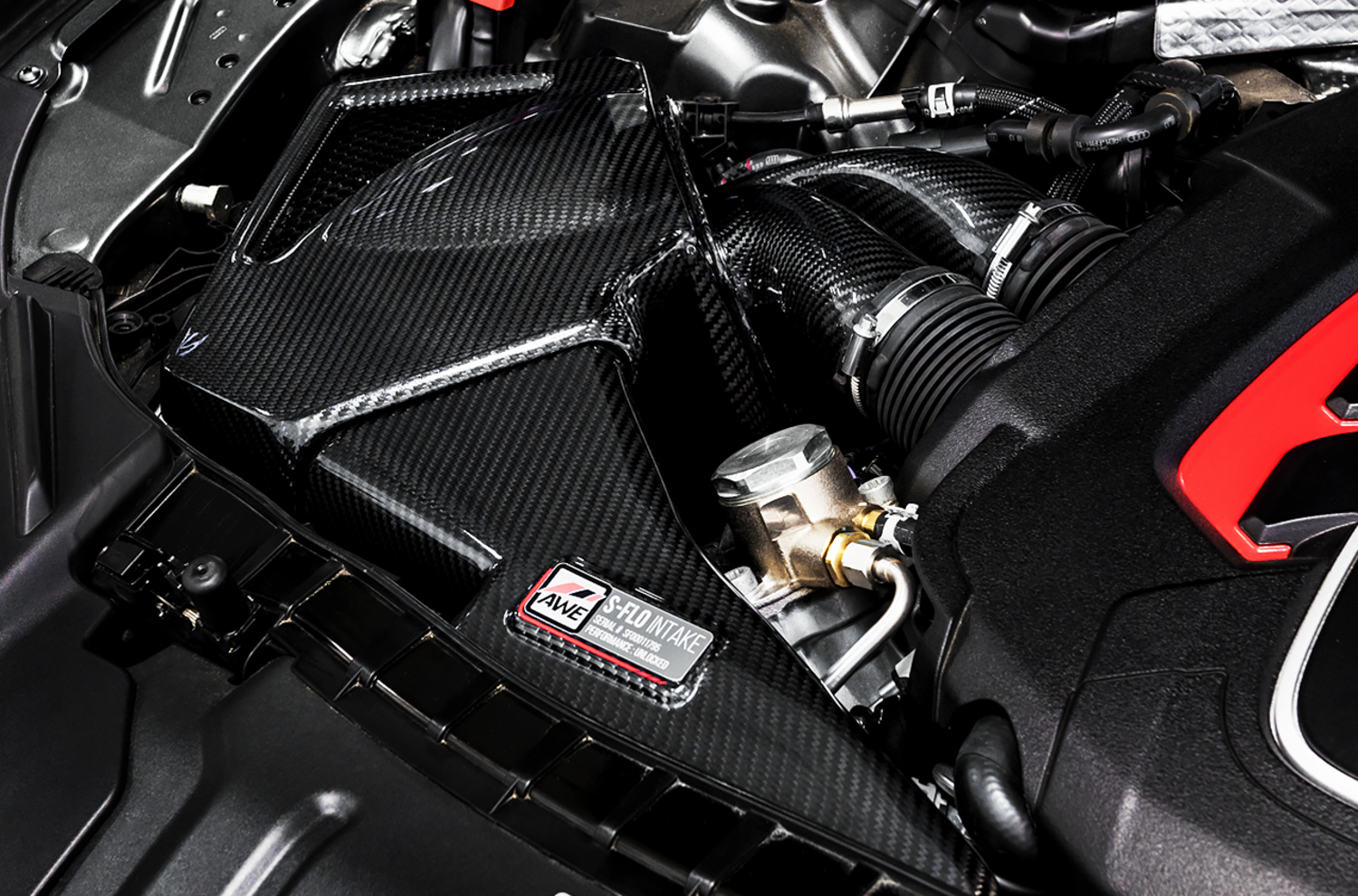 14-18 Audi RS7 (Hatchback - 4.0 - AWD) Engine Cold Air Intake - Image 6