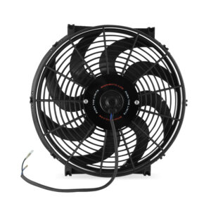 Mishimoto MMFAN-14C 14-inch curved blade universal electric cooling fan front view