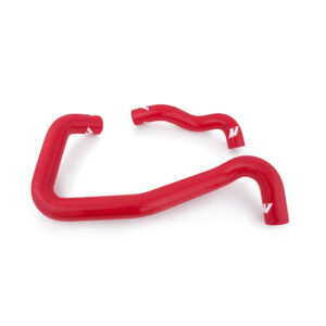Mishimoto red silicone coolant hose kit MMHOSE-F2D-05MRD for 6.0L Powerstroke Mono Beam trucks