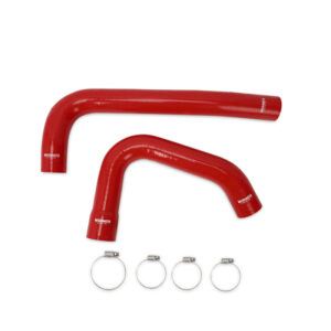 Mishimoto 6.7L Cummins Silicone Coolant Hose Kit in red for 2015-2018 Ram 2500, 3500, 4500, 5500