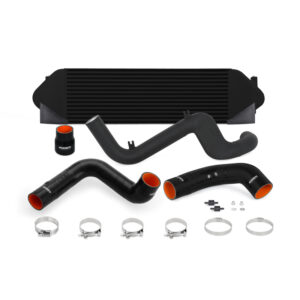 Mishimoto MMINT-RS-16KBK bar-and-plate aluminum intercooler for 2016-2018 Ford Focus RS 2.3L EcoBoost